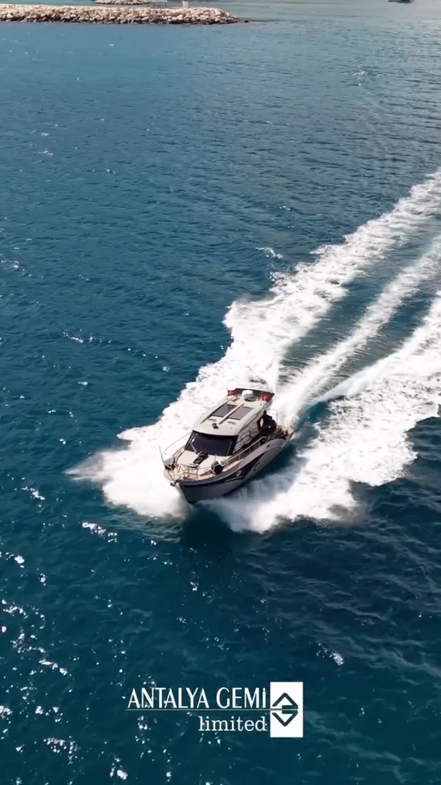 Antalya Gemi - Drone ile tekne tanıtım çekimi